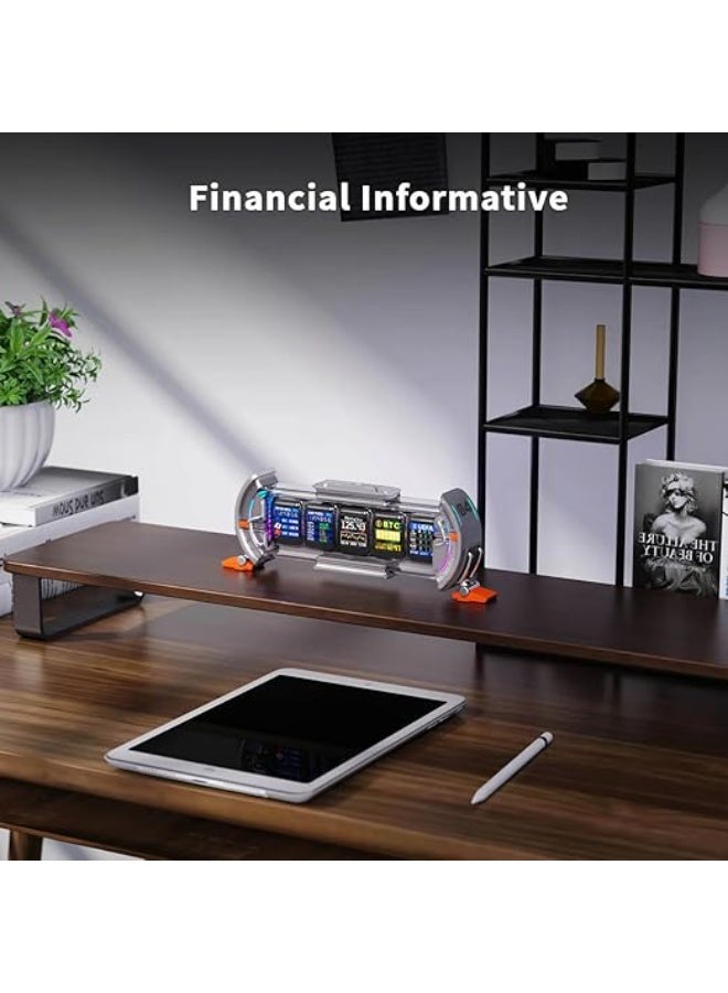 ديفوم ساعة رقمية معلوماتية بتقنية فن البكسل من تايمز جيت - Image 2